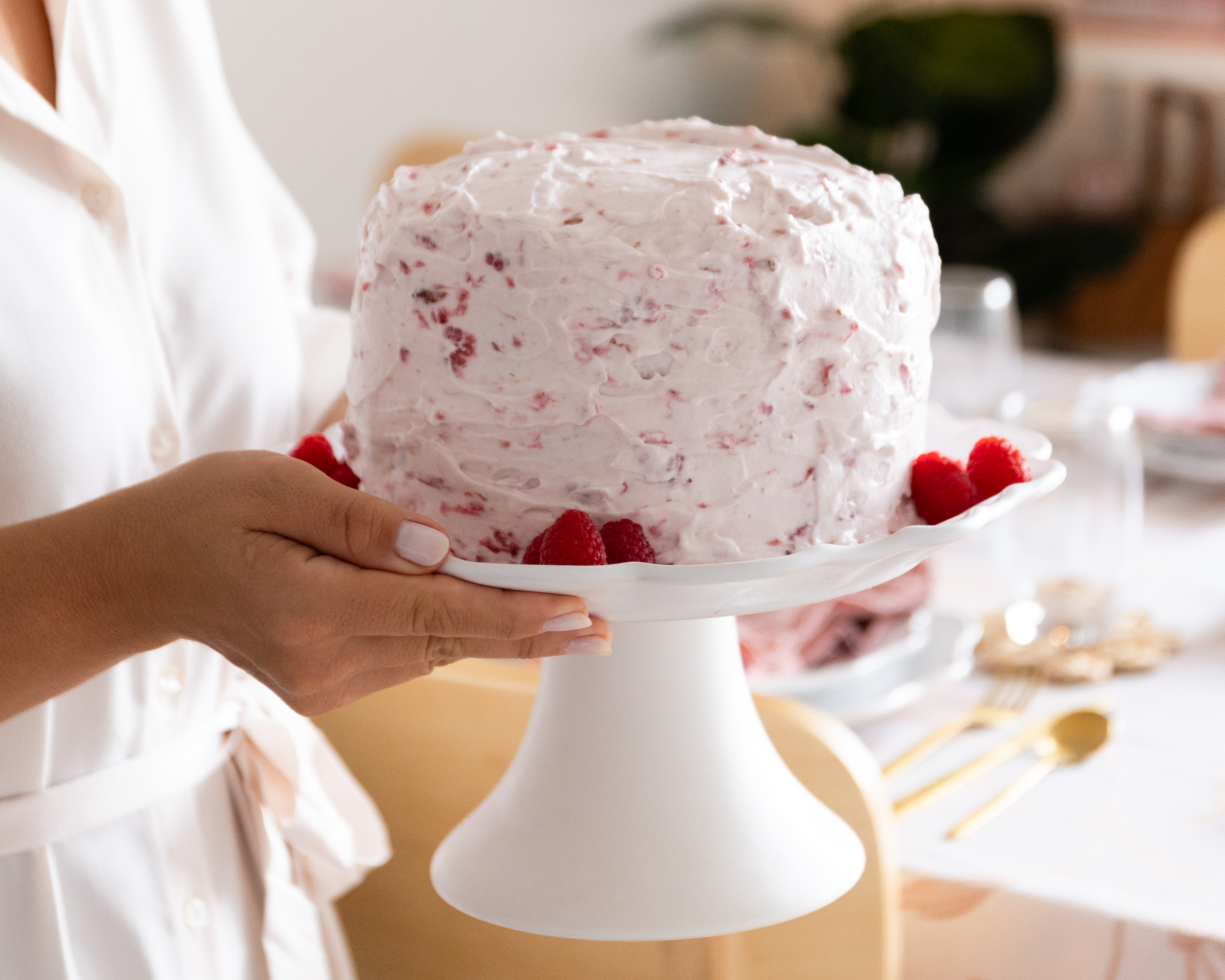 Sala Pequena, Mesa Cheia – e o Pink Flower Brunch!